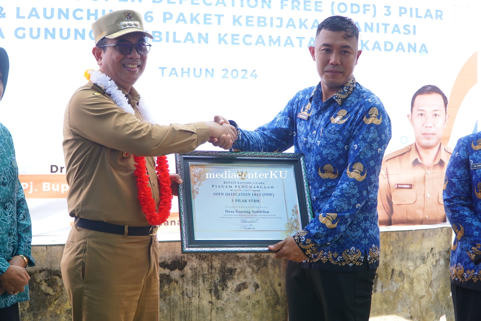 Desa Gunung Sembilan Deklarasikan Open Defecation Free (ODF)