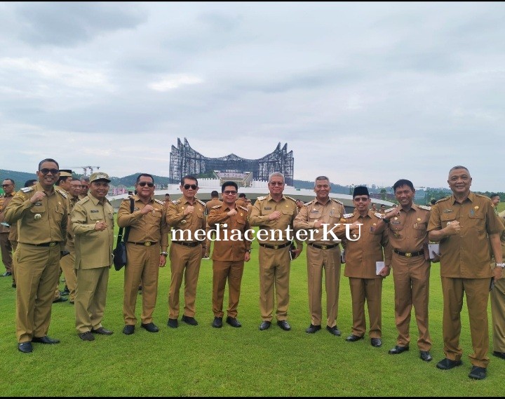 Pj Bupati Alfian Hadiri Pengarahan Presiden RI di Istana Garuda IKN